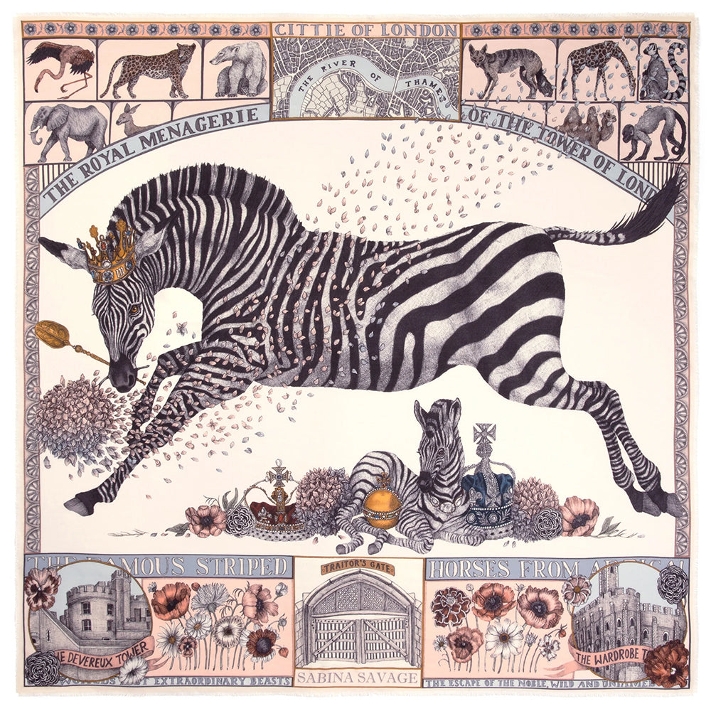 ロイヤルストライプホース（パステル/ホース）135cm