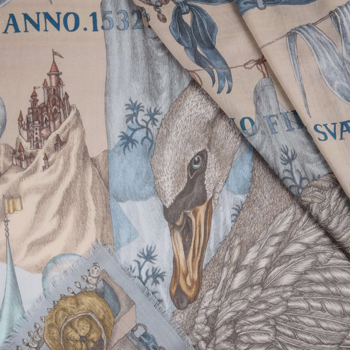 グラススワン（クリスタル/カルサイト）135cm