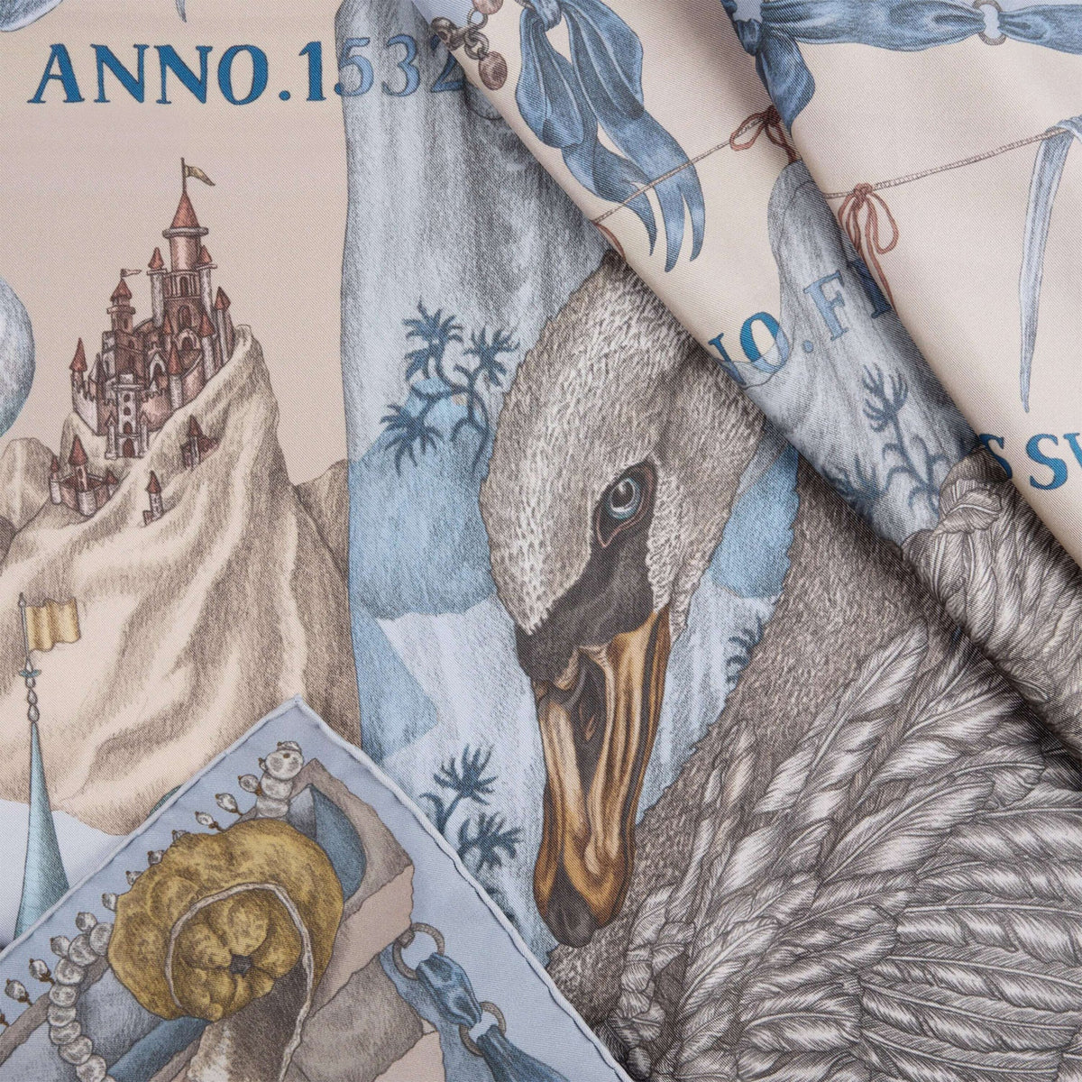 グラススワン（クリスタル/カルサイト）90cm