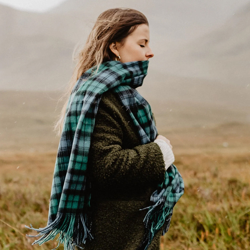 The Tartan Blanket Co. ブランケット ショール ザ・タータン・ブランケット・コー オーバーサイズスカーフ – IT'S MY