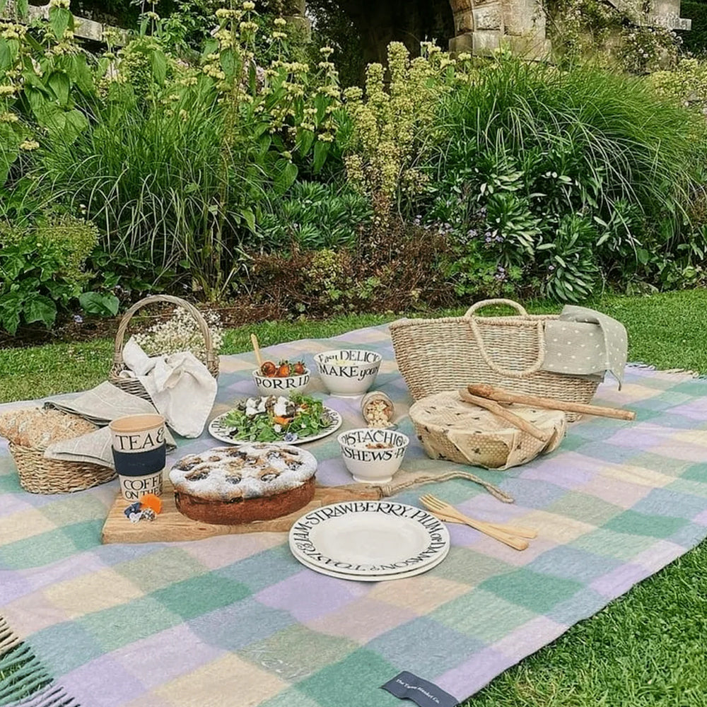 ピクニックブランケット シスルメドウチェック